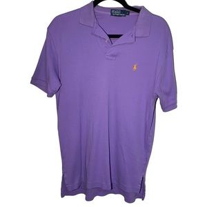 Polo by Ralph‎ Lauren Men’s Size S Purple Short Sleeve Collared Buttons